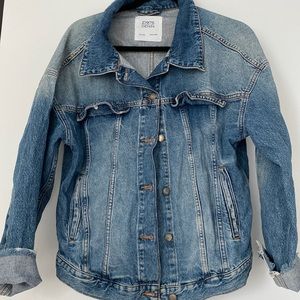 Zara boyfriend denim jacket